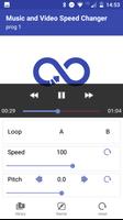 Music and Video Speed Changer تصوير الشاشة 1