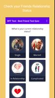 BFF Test - Friend Test Quiz الملصق