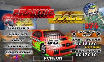 Frantic Race Free پوسٹر