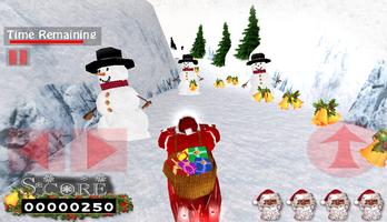 Père Noël Scooter capture d'écran 1