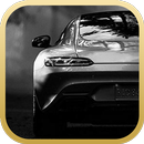 Thème de voiture gris foncé APK