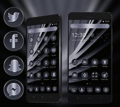 Tema De Parede Preto Escuro Temas Para Celular Para Android