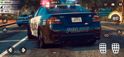 Highway Police Chase Car Games screenshot 1