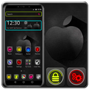 Dark Neon Apple Launcher Theme APK