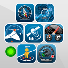 MAPS AND NAVIGATION 8 IN ONE GPS PRO TOOLS-icoon