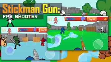 Stickman Gun: FPS Shooter Plakat