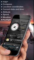 Weather Compass GPS+ Affiche