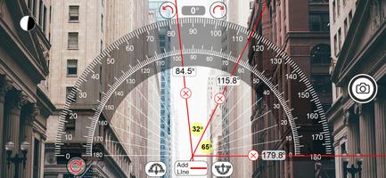 Protractor Pro, Camera Measure poster