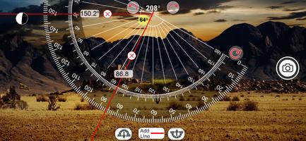 Protractor Pro, Camera Measure screenshot 1