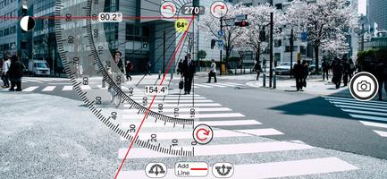 Protractor Pro, Camera Measure screenshot 2