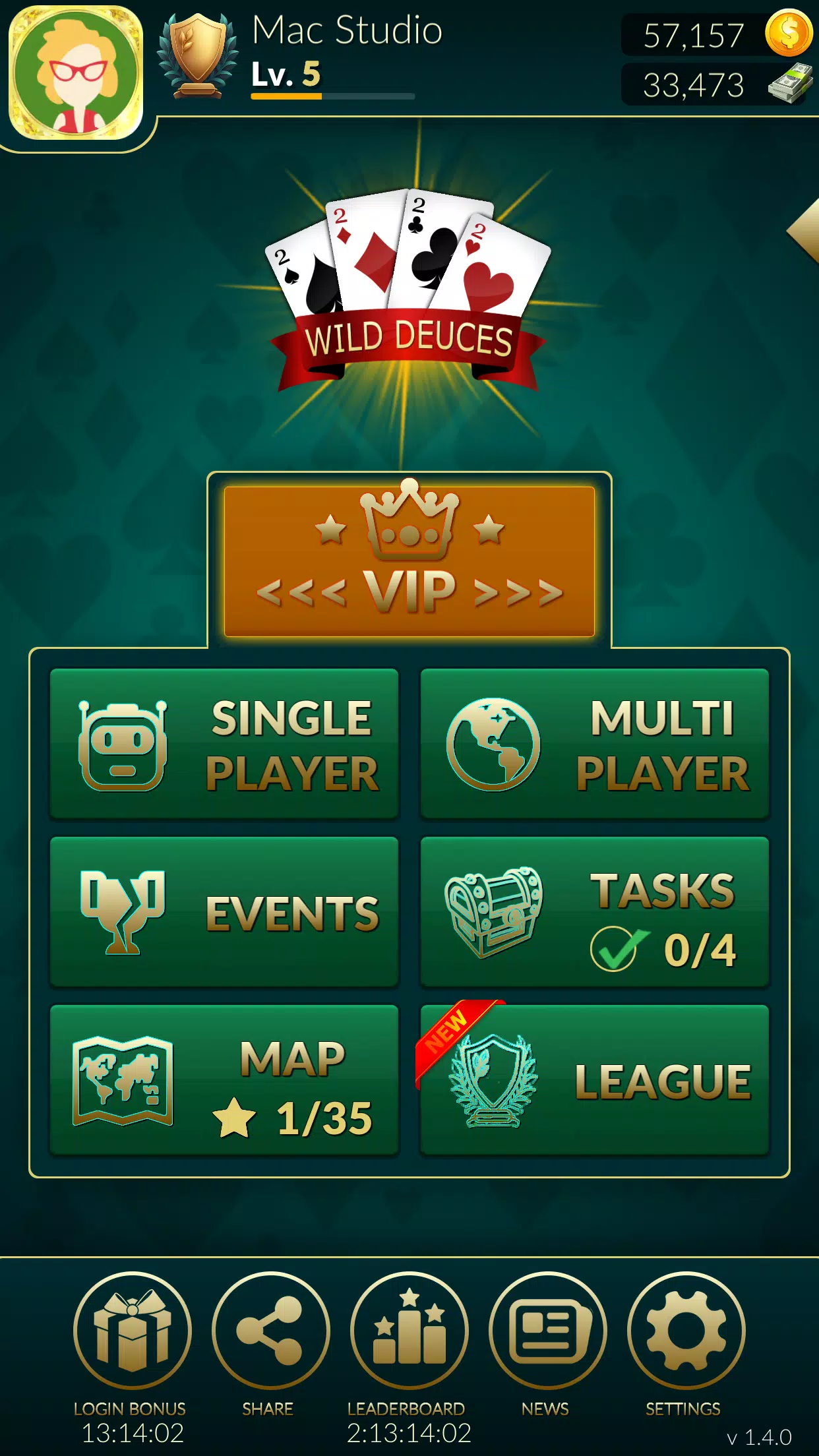 Wild Deuces Wild Deuces