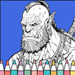 Dark Fantasy Monster Coloring