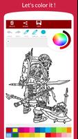 Dark Fantasy Monster Coloring Ekran Görüntüsü 3