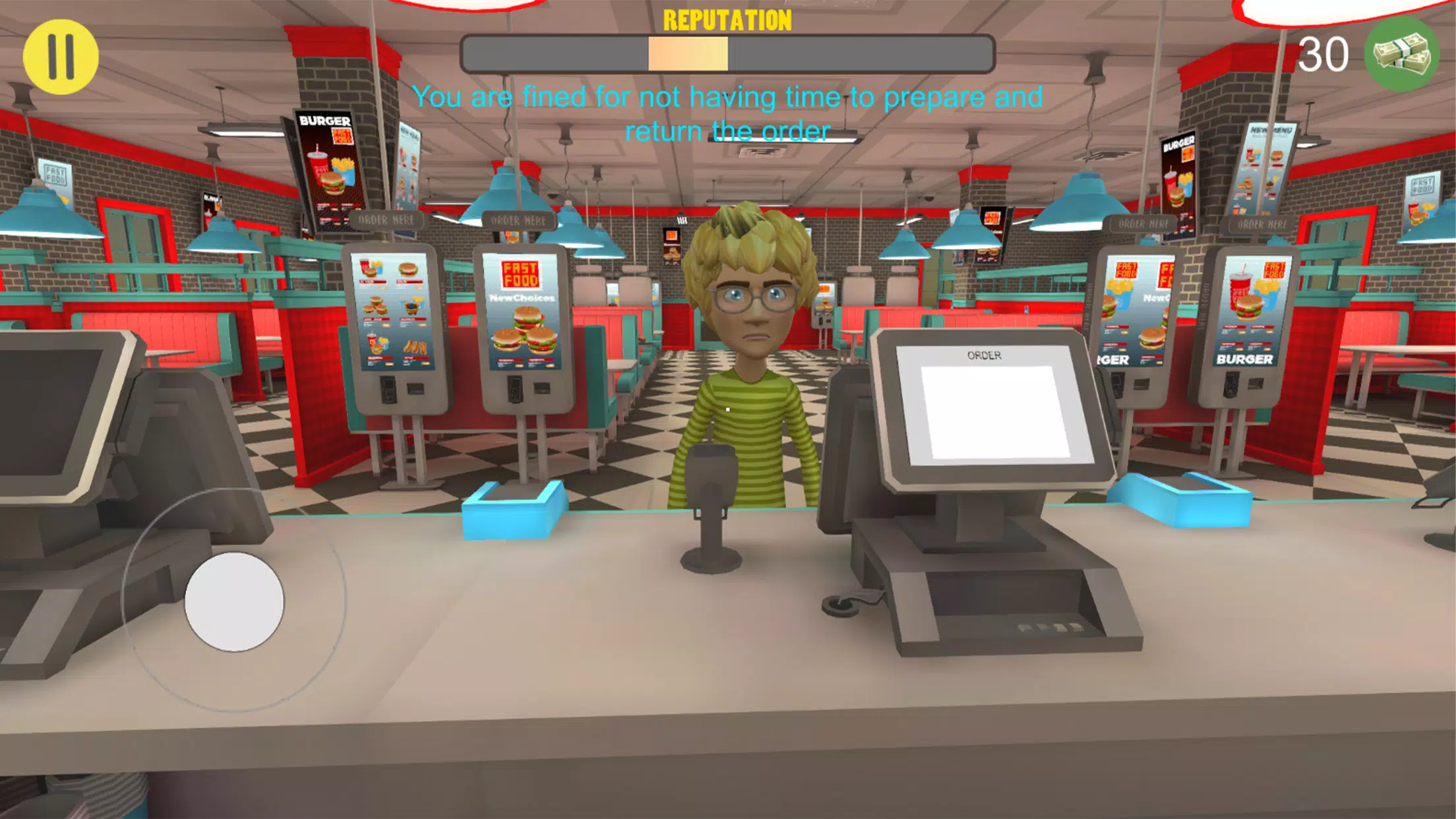 Baixar Fast Food Simulator 3D recente 1,5 Android APK