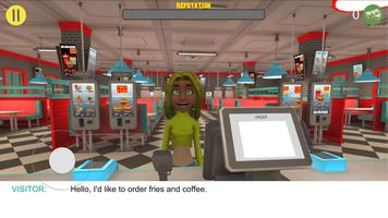 Fast Food Simulator الملصق