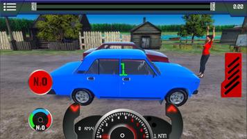 Russian Car - Drag Racing ポスター