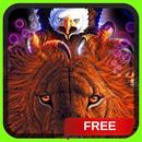 Eagle and Tiger Live Wallpaper Background Theme APK