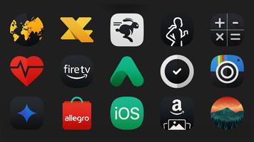 Darkonis - Icon Pack syot layar 2