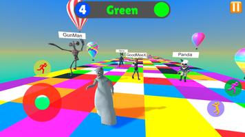 Obby Online Color Block Race স্ক্রিনশট 1