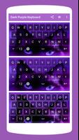 Thème de clavier violet foncé capture d'écran 2