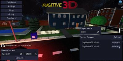 Fugitive 3D poster