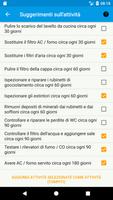 2 Schermata Promemoria per le Manutenzioni