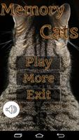 Cats Memory Game Affiche