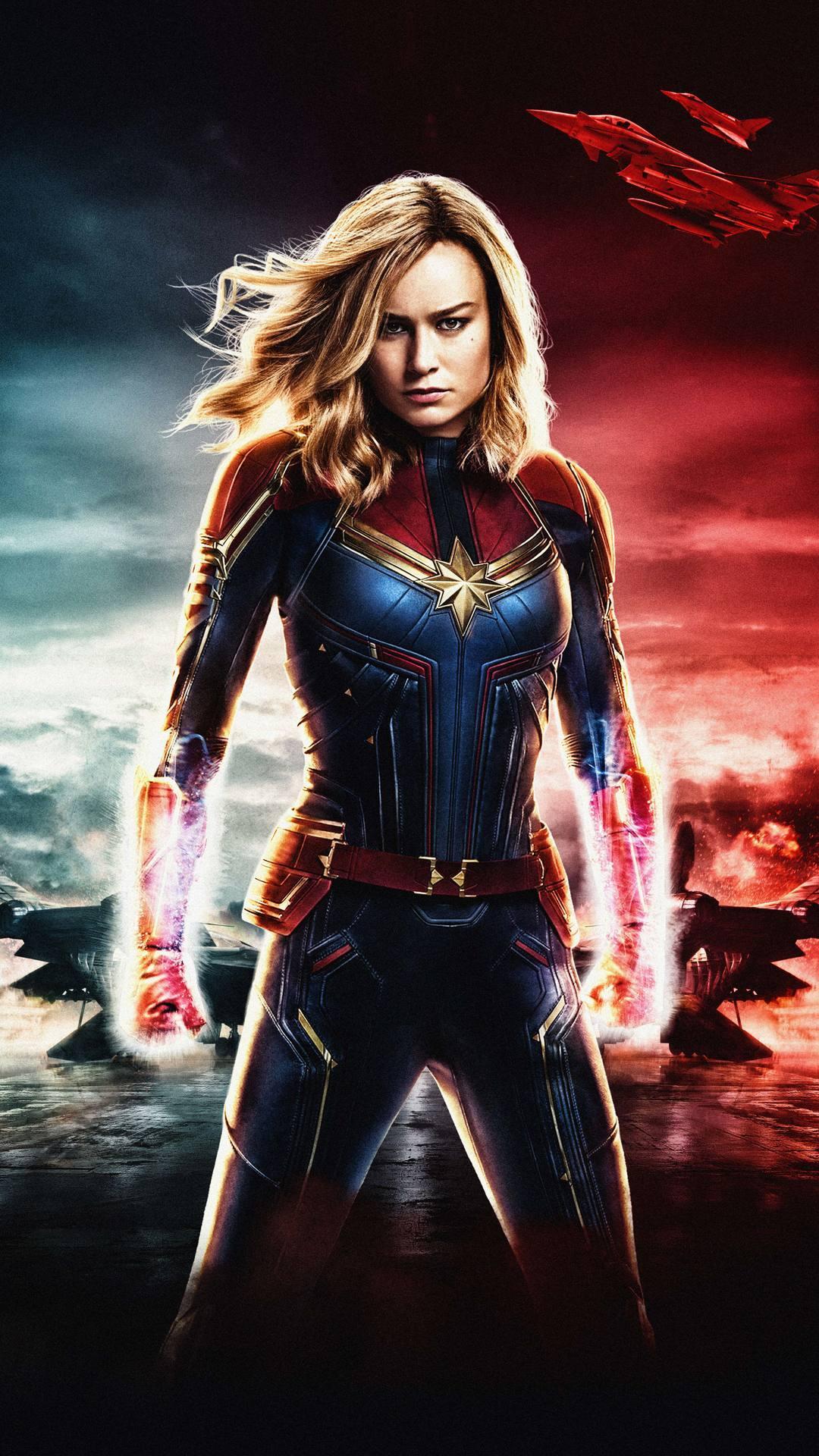 Captain Marvel Wallpapers Hd Fur Android Apk Herunterladen