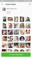 Baby Stickers تصوير الشاشة 1