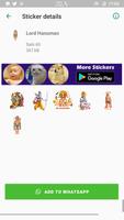 Hanuman Jayanti Stickers الملصق