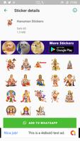 Hanuman Jayanti Stickers تصوير الشاشة 1
