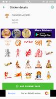 Hanuman Jayanti Stickers تصوير الشاشة 3