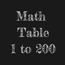 Math Table 1 to 200 APK