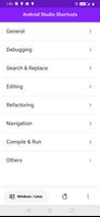 Android Studio Shortcuts imagem de tela 1