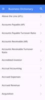 Business Dictionary تصوير الشاشة 2
