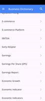 Business Dictionary تصوير الشاشة 3