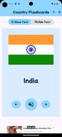 Country Flashcards For Kids تصوير الشاشة 1