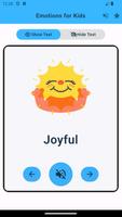 Emotions Flashcards For kids تصوير الشاشة 2