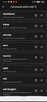 Linux Commands capture d'écran 3