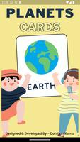 Planets Flashcards For Kids Cartaz