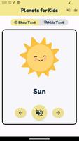 Planets Flashcards For Kids imagem de tela 1