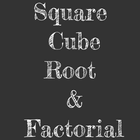 Square, Cube, Root & Factorial icon