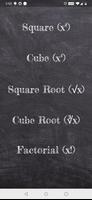 Square, Cube, Root & Factorial screenshot 1