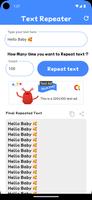 Text Repeater imagem de tela 2