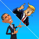 American Tic Tac Toe - Trump & Obama GIF Puzzle APK