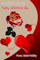 Wishes merveilleux Valentine Affiche