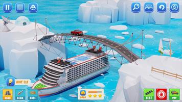 köprü yapma oyunu: İnşaatı 3d Ekran Görüntüsü 2