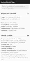 Indoor Plant Widget 스크린샷 3