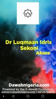 Dr. Luqmaan Idris Sekoni dawahBox Affiche