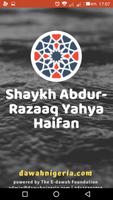 Shaykh Abdur-Razaaq Yahya Haifan Dawahbox Affiche